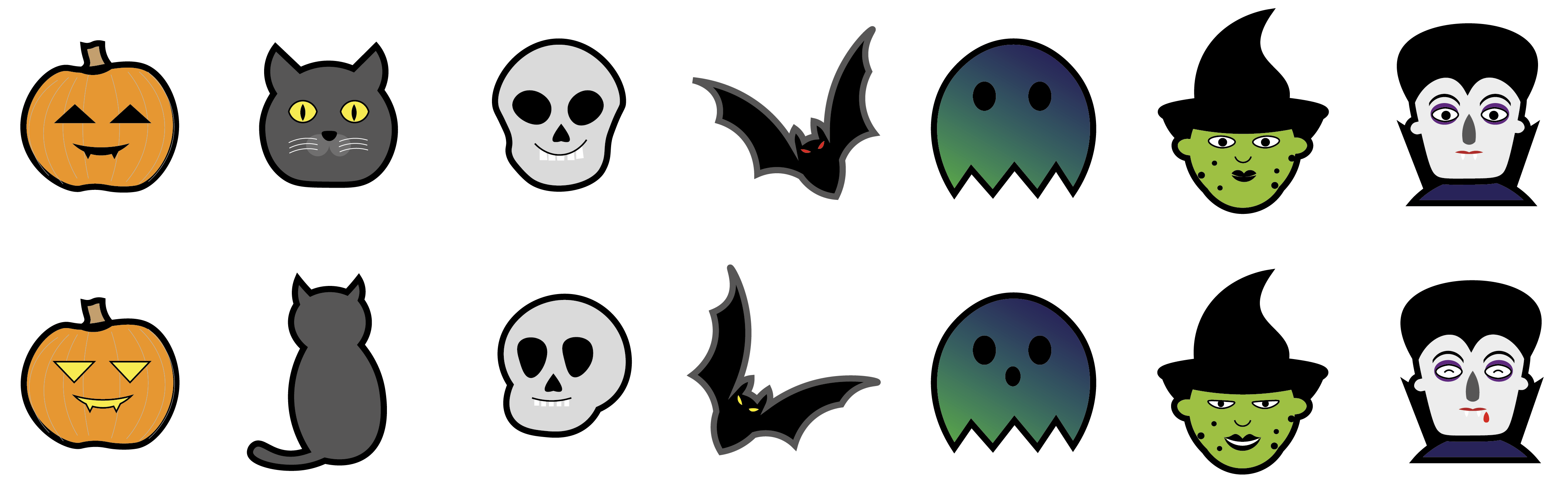 halloween emojis